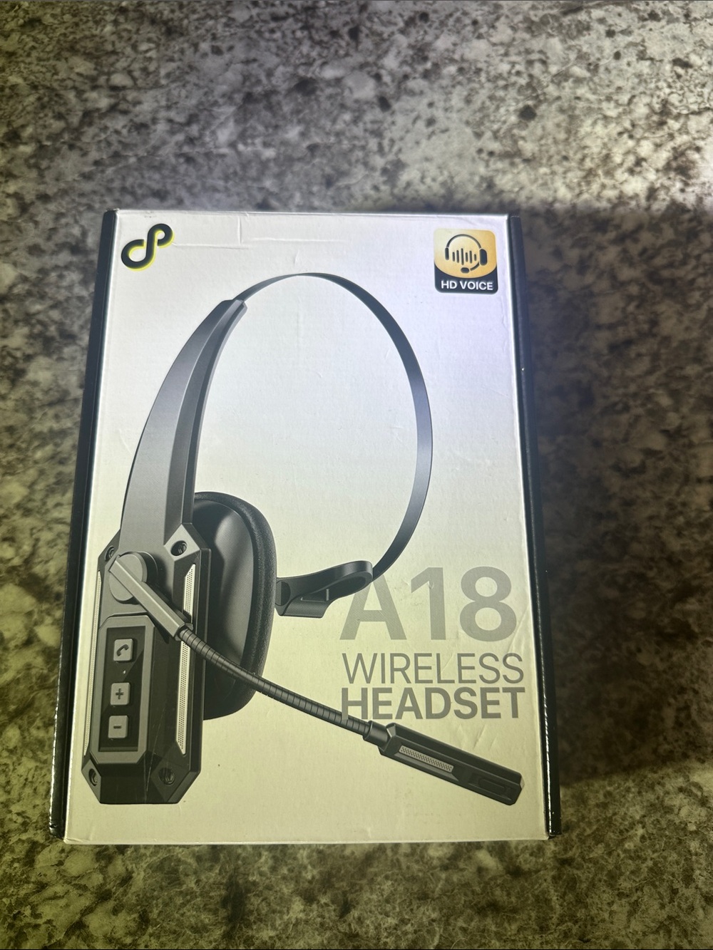 A18 Wireless Over-Ear Headset  trucker call center headset